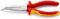 Knipex Pinza per Meccanica - con Becchi Mezzotondi con Tronchese (Pinza a Becchi di Cicogna) Cromata, Isolati, Collaudati Vde 200 Mm (Confezione Self-Service/Blister) 26 26 200 Sb