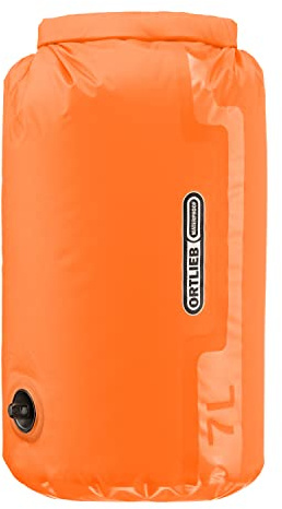 Ortlieb Packsack Compression Dry Bag PS 10, Orange, 17.5 x 17.5 x 27 cm, K2201
