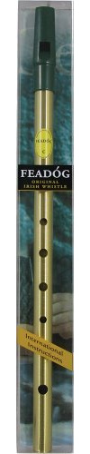 Feadog FW20A Brass C Whistle Pack