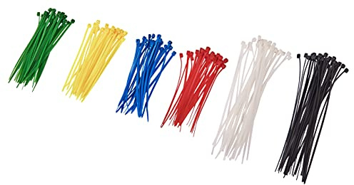 Amtech S0665 150 Piece Assorted Cable tie Set