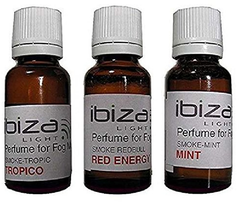 3 flacons de parfum pour liquide machines à fumée