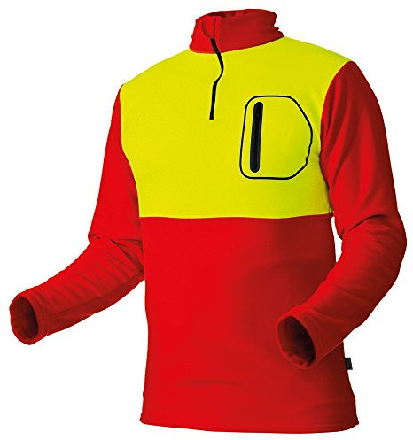 Pfanner warmes Shirt aus Micro-Fleece, Farbe:rot, Größe:XL