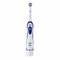 Oral-B Advance Power Electric Toothbrush, 1 Toothbrush Head With Indicator Bristles, Excess Plaque Remover, Battery Powered With 2 Batteries, Blue/White
