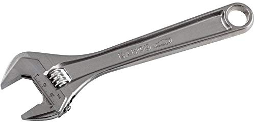 Bahco Schraubenschlüssel Rollgabelschlüssel, Metall Griff, Backenweite 34mm, / Länge 305 mm