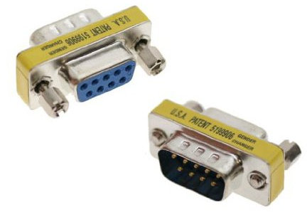 KALEA-INFORMATIQUE Adaptateur DB9 Femelle vers DB9 Mâle, changeur de Genre DB9F DB9M