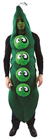 ORION COSTUMES Adult Unisex Black Eyed Peas Funny Novelty Carnival Fancy Dress Costume