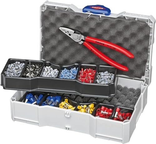 KNIPEX Crimp-Sortiment für Aderendhülsen 265 mm, 97 90 06