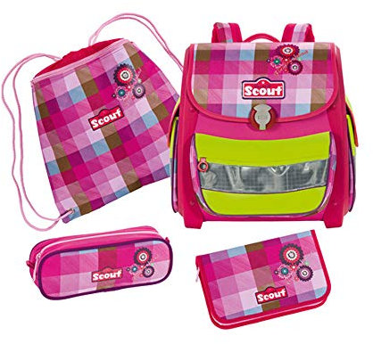 Scout 72400920800 Schule Schulranzen-Set, Pink