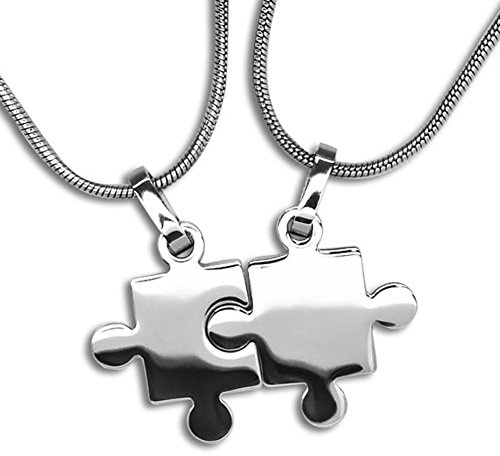 Soul-Cats 2 süße Kettenanhänger m.o.ohne Ketten Partnerkette Anhänger Puzzle Freundschaft