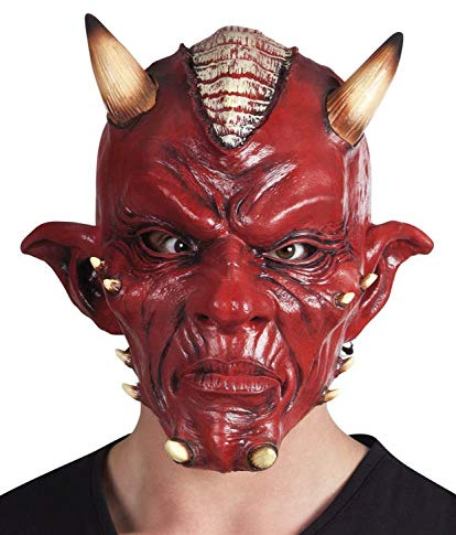 Boland Boland Masque Diable Deluxe en latex deguisement