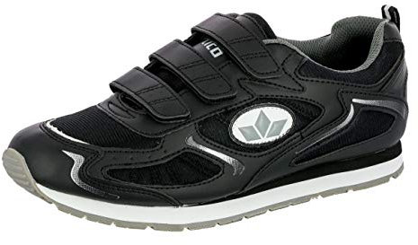 Lico Herren Nelson V Fitnessschuhe, Schwarz Grau, 50 EU