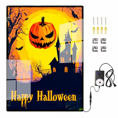 Cjgyz A2 LED-Posterrahmen mit Hintergrundbeleuchtung, passend für 420 x 594 mm Poster, nicht US 16 x 24, dimmbare Wandmontage, ultradünner 10 mm Aluminiumrahmen, schwarz