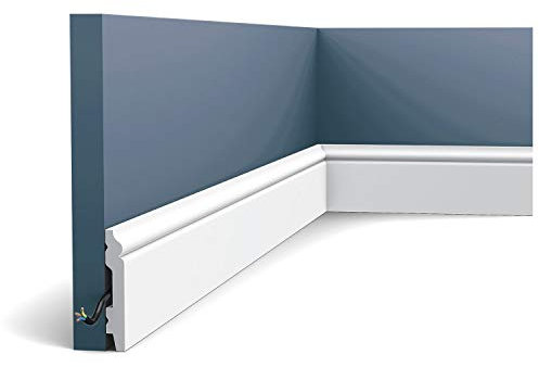 Skirting Panel Moulding Orac Decor SX165 AXXENT Cable Protection Impact Resistant 2 m