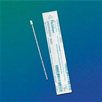 Puritan Medical 6 Sterile Foam Tip Plastic Wound Measuring Device - 25-1506 1PF DM Stick Indented at 1/2 cm - Box of 50
