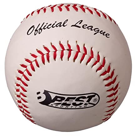 BEST SPORTING Baseball I Softball I 7 cm Training Baseball I Ball I Sport Baseball I Softbälle I Basebälle I Soft Ball Für Kinder I Jugend Baseball Bälle Softball I Weiß