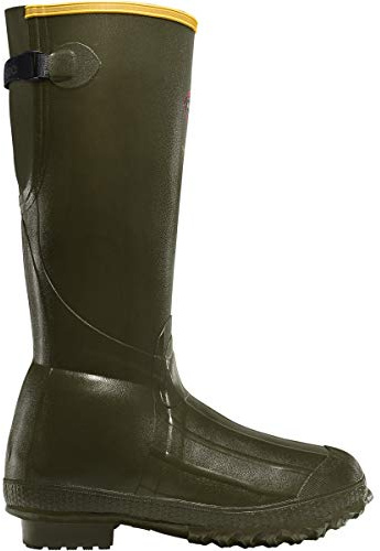 LaCrosse 800G 18 Insulated Hunting Boots for Men - Waterproof Hunting Boots - Trac-Lite Traction Outsole - Adjustable Fit with EVA Footbed - Adjustable Top Strap - Forest Green - 15