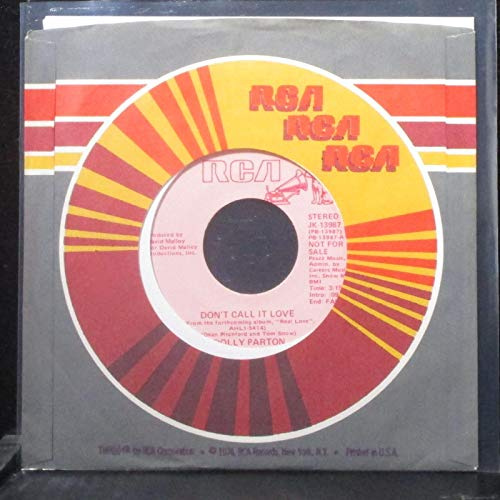 DOLLY PARTON don't call it love/same RCA 13987 (45 single vinyl record)