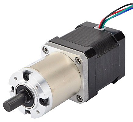 STEPPERONLINE 51:1 Planetengetriebe Nema 17 Schrittmotor/Getriebemotor Wellendurchmesser Φ8mm Länge 48mm für 3D DRUCKER/CNC-Fräse