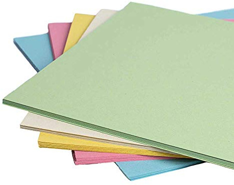 House of Card & Paper 220 gsm kort Enda A4 (Pack of 250 Sheets) Blandad pastell