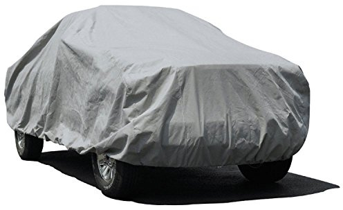 Budge Lite Truck Cover Indoor, Dustproof, UV Resistant Truck Cover Fits Full Size Trucks up to 232 L x 70 W x 60 H, Gray, Size T-3X: Fits up to 232