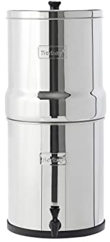 Big Berkey Gravity-Fed Water Filter with 2 Black Berkey Purification Elements