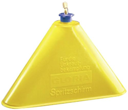 GLORIA Sprühschirm Typ 260 mit Flachstrahldüse | Spritzschirm 10x39,5 cm | Spritzschirm (10 x 39,5 cm) inkl. Flachstrahldüse Typ 8002 E für Hochleistungssprühgeräte und Rückenspritzen | Original