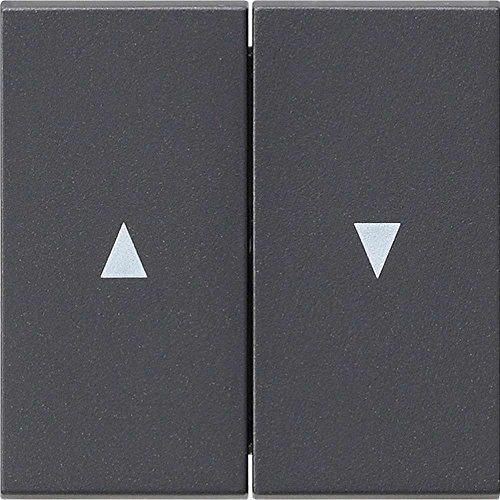 Gira 029428 Wippen mit Pfeilsymbol System 55 , anthrazit