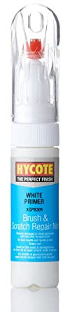 Hycote Brush and Scratch Repair Nib Touch Up Paint, White Primer, 12.5 ml