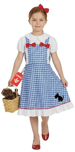 Fun Shack Déguisement Dorothy Enfant, Costume Cinéma, Personnage Film Enfant, Carnaval, Halloween, XL
