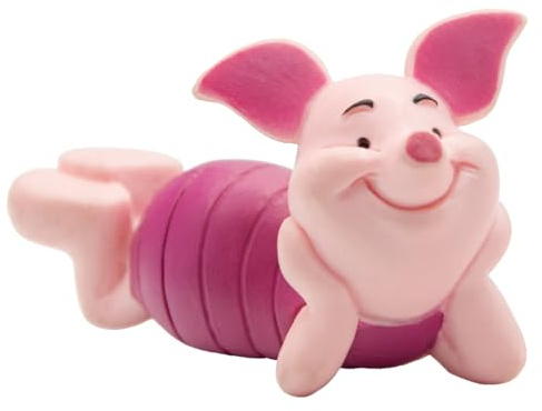 Bullyland 12344 - Spielfigur Ferkel aus Walt Disney Winnie Puuh, ca. 5,6 cm, detailgetreu, ideal als kleines Geschenk für Kinder ab 3 Jahren