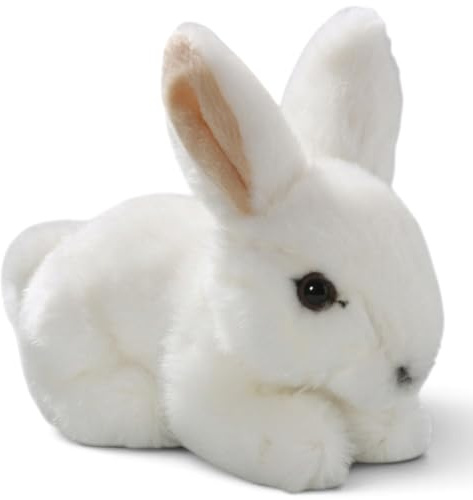Carl Dick Hase sitzend weiß, Schneehase, Plüschtier, Kuscheltier ca. 17cm 2755003