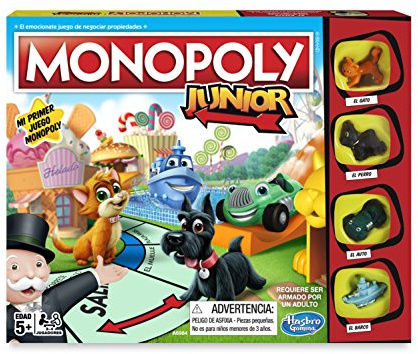 Monopoly- Junior, versión Española (Hasbro A6984546)