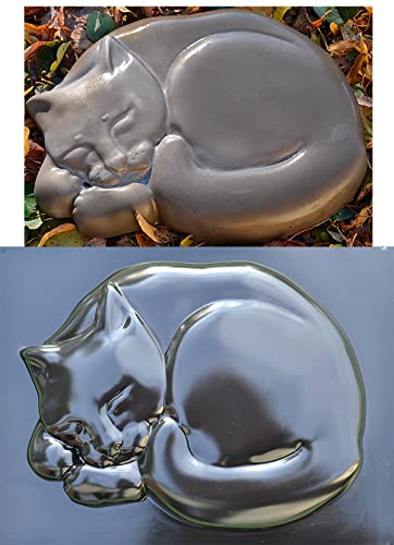 Betonex Cat Stepping Pierre Moule à gâteaux Plâtre Garden Path 370,8 x 276,9 x 40,6 cm # S03