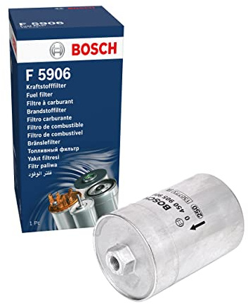 Bosch F5906 Filtre à Carburant Essence - Sépare les Particules du Carburant, Protège le Système d'Injection