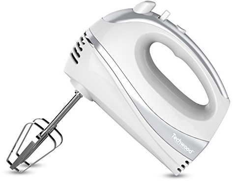 Techwood - Batteur à Mains, 200 W, Blanc TMM-8001