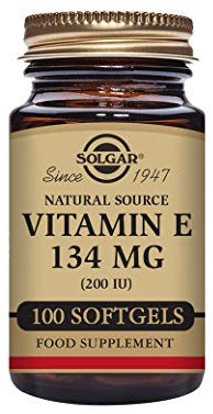 Solgar, Naturally Sourced Vitamin E, Suplemento Alimenticio que Apoya al Sistema Cardiovascular e Inmunológico, Con Vitamina E, Para Hombre y Mujer , 100 Cápsulas