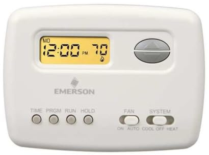 Emerson Thermostats 1F78-151 Single-Stage Programmable Digital Thermostat, 5-2 Day