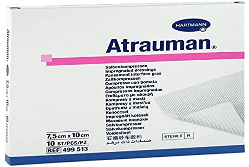 Hartmann Atrauman Ag Verband, 7,5 x 10 cm, 10 Stück