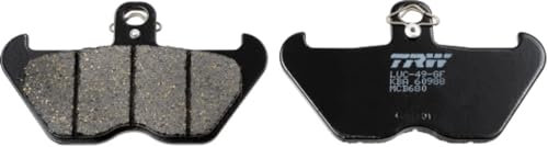 TRW MCB680 Organic Allround Kit de Plaquettes de Frein pour BMW R 1150 Essieu Avantet Autres Motos