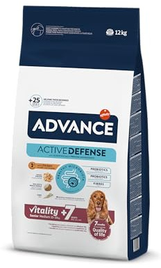 Advance Senior Medium - Cibo per Cani Mature di Razza Media con Pollo - 12kg