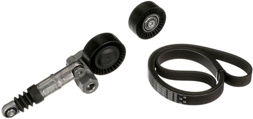 GATES K026PK1583 Keilrippenriemensatz 6-Rippenanzahl EPDM (Ethylen-Propylen-Dien-Kautschuk) 6PK1583 7884-21444 788421444 | Kompatibel mit: ALFA ROMEO 159, 159 Sportwagon, BRERA, SPIDER