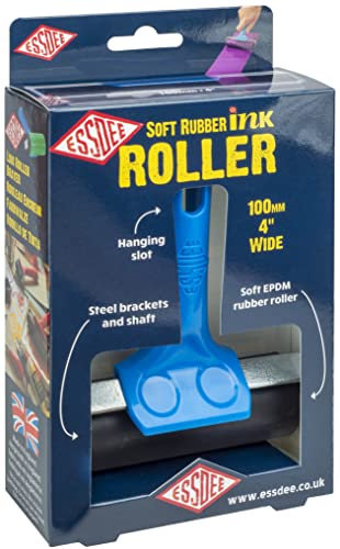 ESSDEE Tintenroller/Brayer (weich) 100 mm, Blau