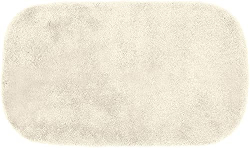 Erwin Müller Badematte, Badteppich Kefalonia rutschhemmend Creme Größe 80x150 cm - für Fußbodenheizung geeignet, dichter, Flauschiger Floor (weitere Farben, Größen)