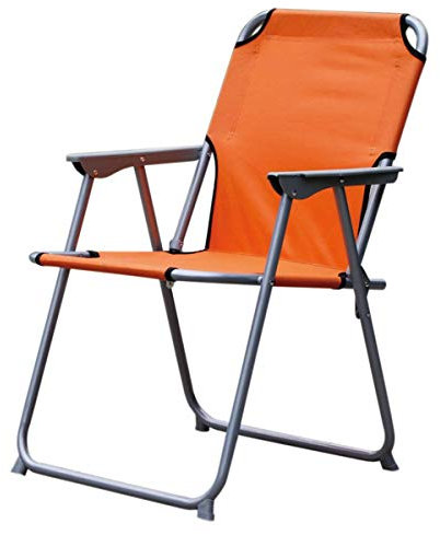 Campingsessel 75x57x54cm Oxford Klappstuhl versch. Farben Campingstuhl Stuhl, Farbe:orange