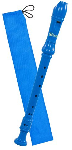 Recorder Workshop 301BL Descant Recorder, Blue