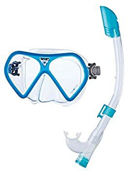 Seac Tauchen Schnorchel Set Fusion MD, blau