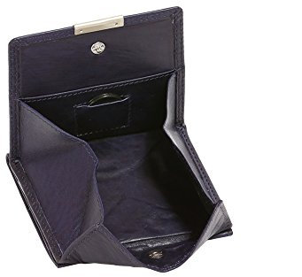 LEAS Wiener-Schachtel mit großer Kleingeldschütte RFID Schutzfolie gegen Datendiebstahl, Echt-Leder, lila Special Edition