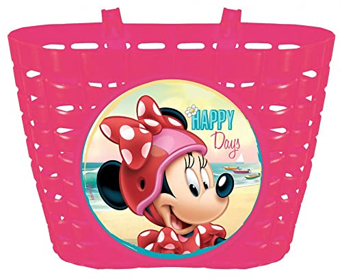 Disney Kinder Fahrradkorb Minnie Fahrradkorb Minnie, Mehrfarben, S, 9203