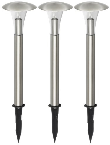 Ranex Gartenleuchte auf Spieß 3-er Set Tulsa 5000.371