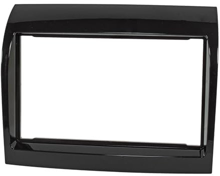 tomzz Audio 2414-051 Doppel DIN Radioblende kompatibel mit FIAT Ducato (250) Peugeot Boxer Citroen Jumper 2011-2014 Piano Lack schwarz